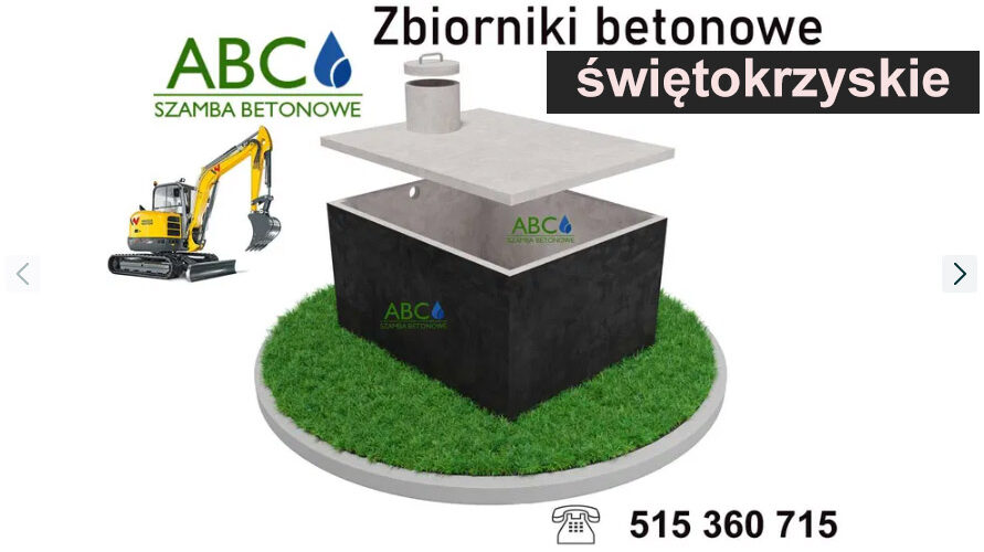 szamba koparka świętokrzyskie